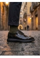 BA0003 Yeni Sezon Siyah Rugan Lüks Brouge Klasik Ayakkabı
