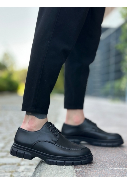 BA0237 Bağcıklı Klasik Yüksek Taban Casual Erkek Ayakkabı