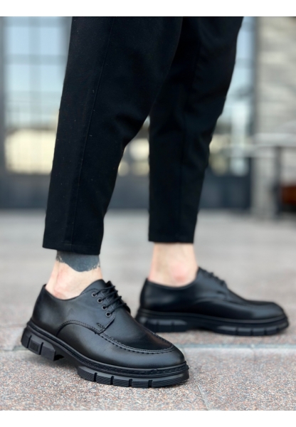 BA0237 Bağcıklı Klasik Yüksek Taban Casual Erkek Ayakkabı
