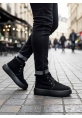 BA0550 İçi Kürklü Bağcıklı Siyah Taban Erkek Tarz Spor Bot
